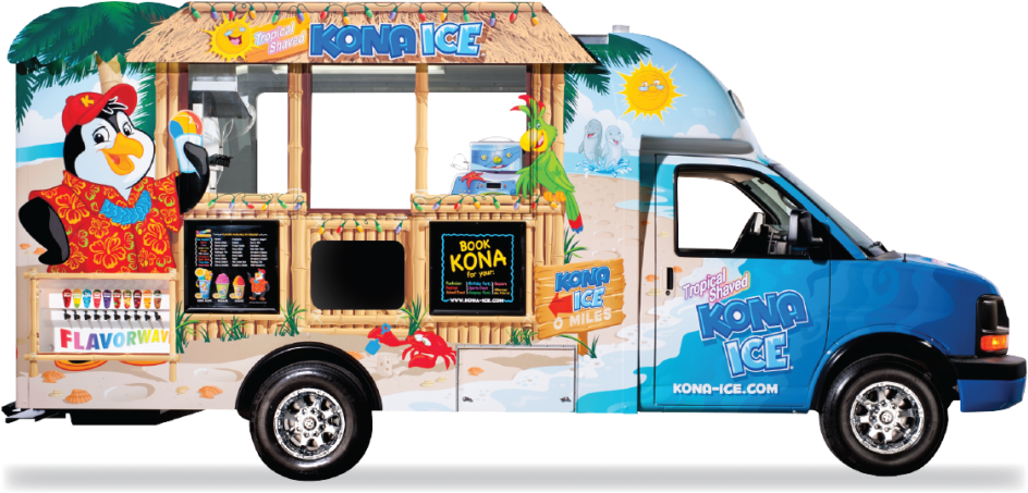 Kona Ice Of Brea Food Truck - Kona Ice Richmond Va (1000x476)