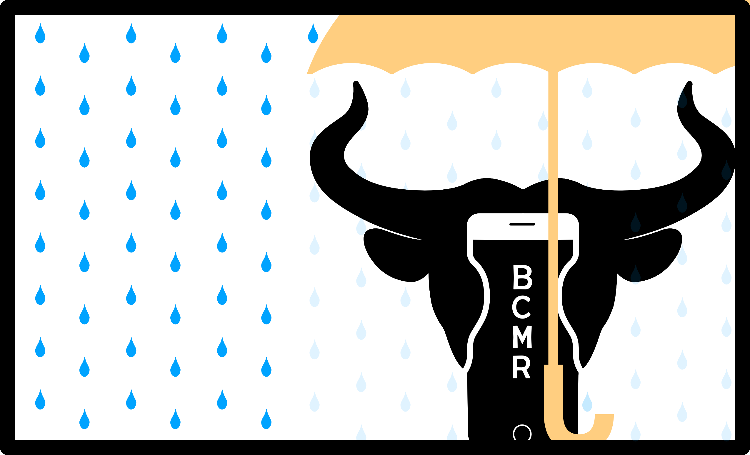 How To Beat Water Damage - Ferm Living Black Mini Drops Wall Stickers (2550x1550)