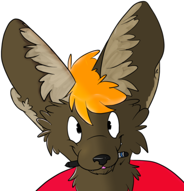 Fennec With Stylus @shadyfennec - Art (400x400)