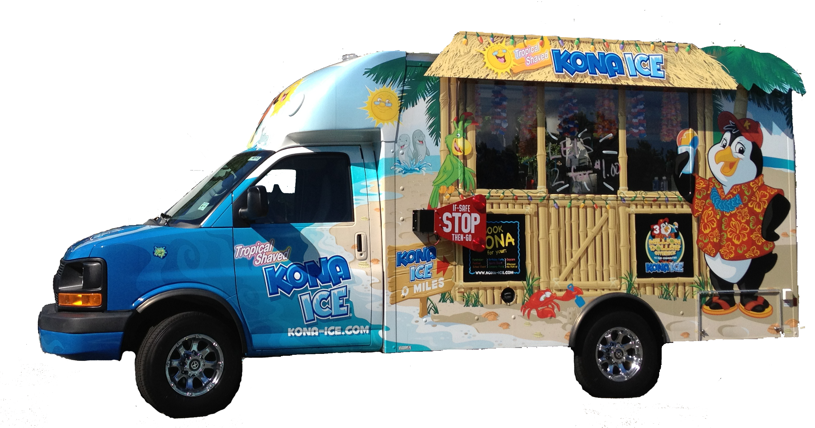 Kona Hawaiian Shaved Ice Truck - Shaved Ice Hawaiian Style (2616x1528)