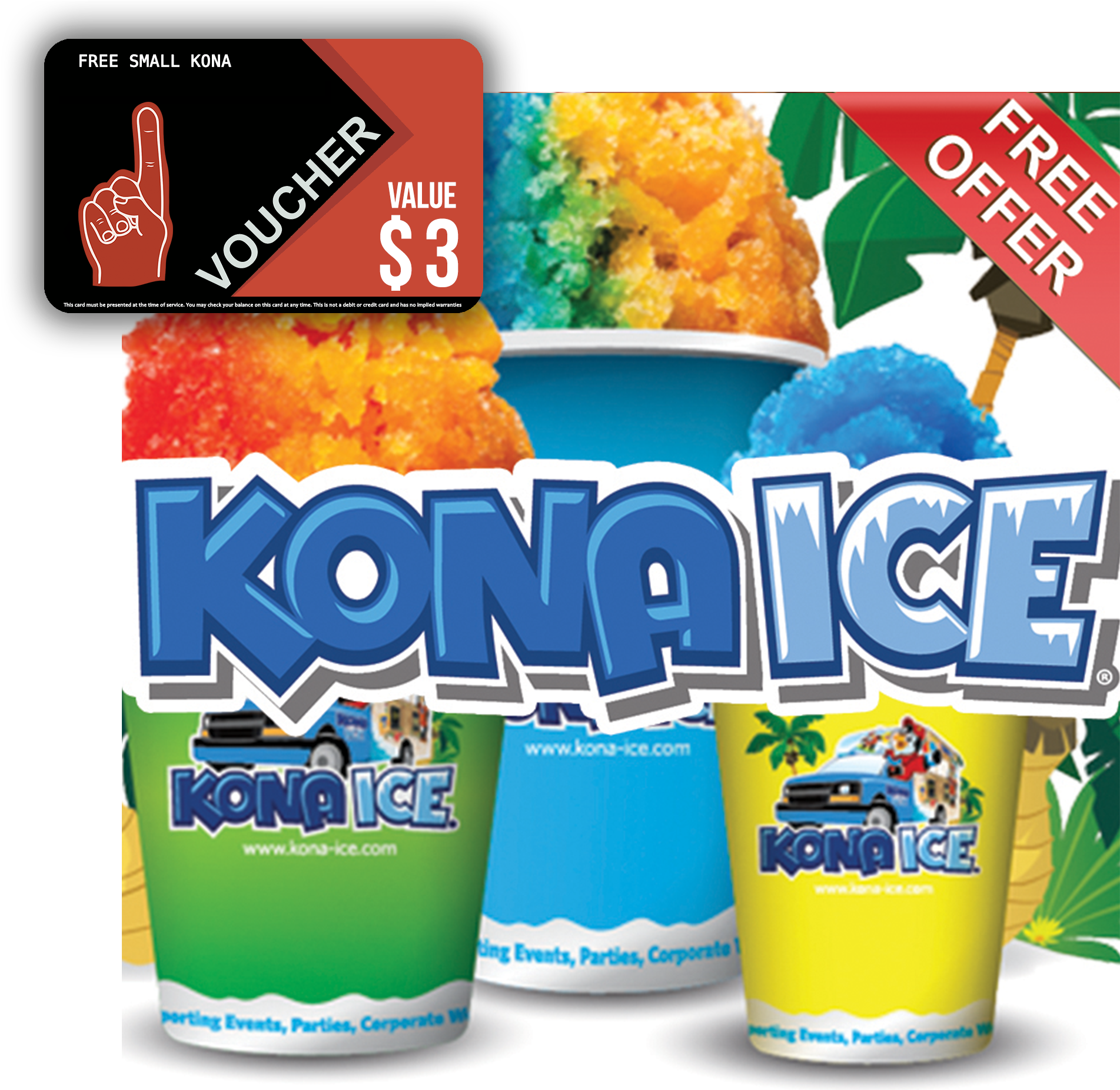 Kona Ice, Coastal Voucher - Kona Ice (2150x2005)