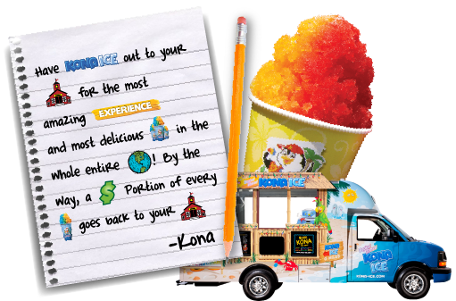 Kona Ice Coming On Site With Slushees Of Fun - Kona Ice (511x337)