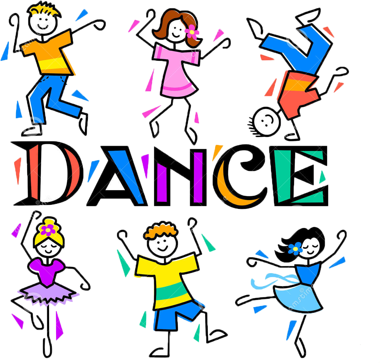 Dance Studio Art Nightclub Clip Art - Dance Studio Art Nightclub Clip Art (1354x1300)