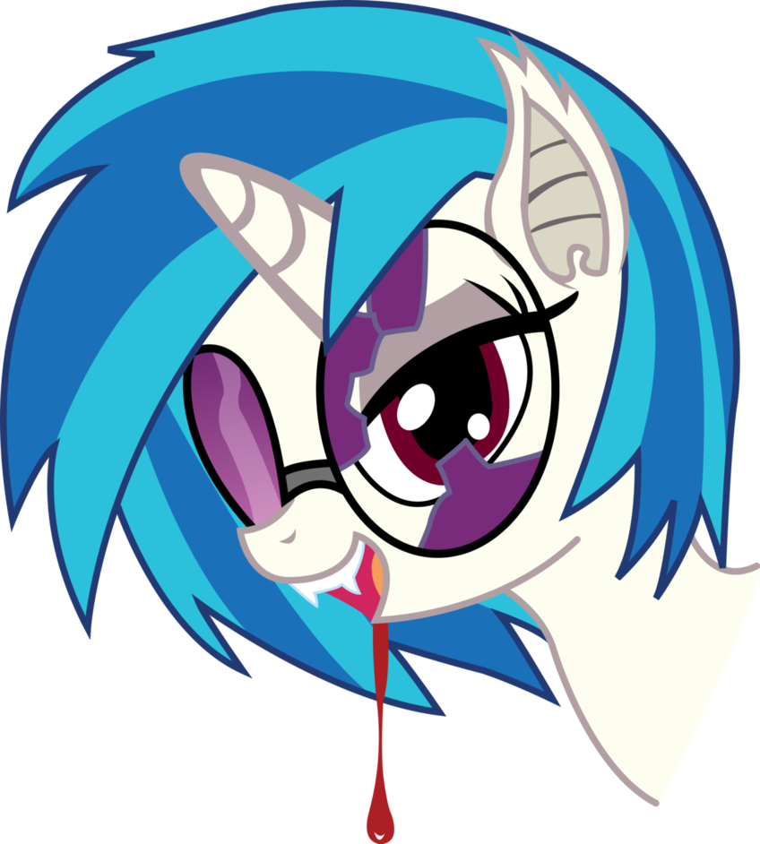 Vinyl Bat By Fluttershy750 - Fluttershy And Vinyl Scratch (848x942)