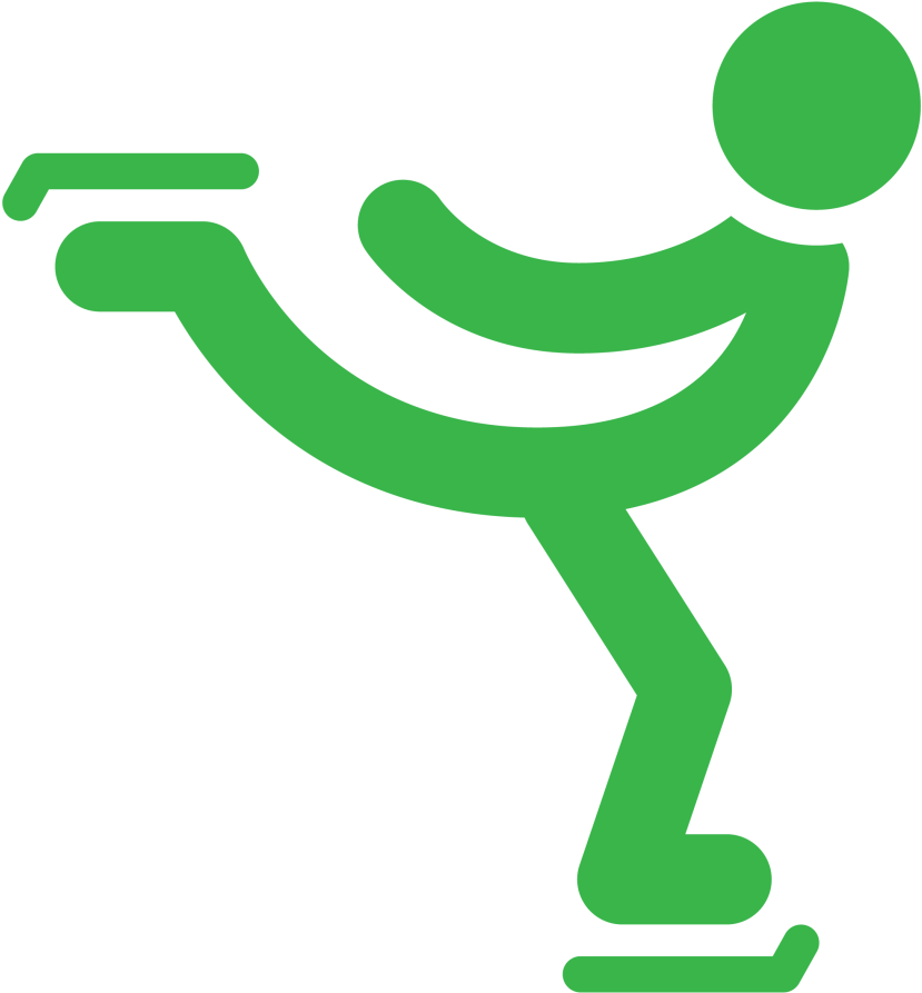 Sport Figure Skating Swimming Ice Skating Computer - Sport Figure Skating Swimming Ice Skating Computer (1024x1024)