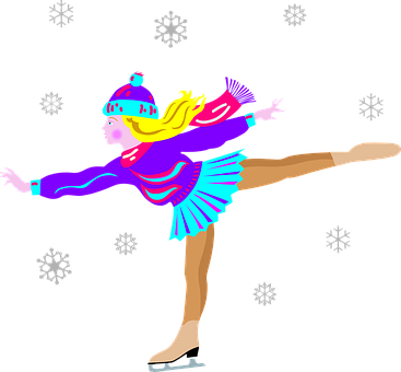 Girl-306373 - Winter Olympics 2018 Activities (367x340)