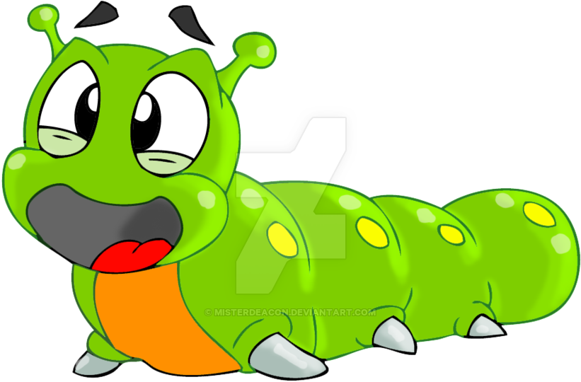 Cartoon Scared Bug 4 By Misterdeacon - Transparent Cartoon Bug (1024x768)