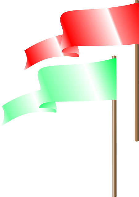 Bat, Flag, Red, Brown, Green, Hung, Wood, Hang, - Flag (451x640)