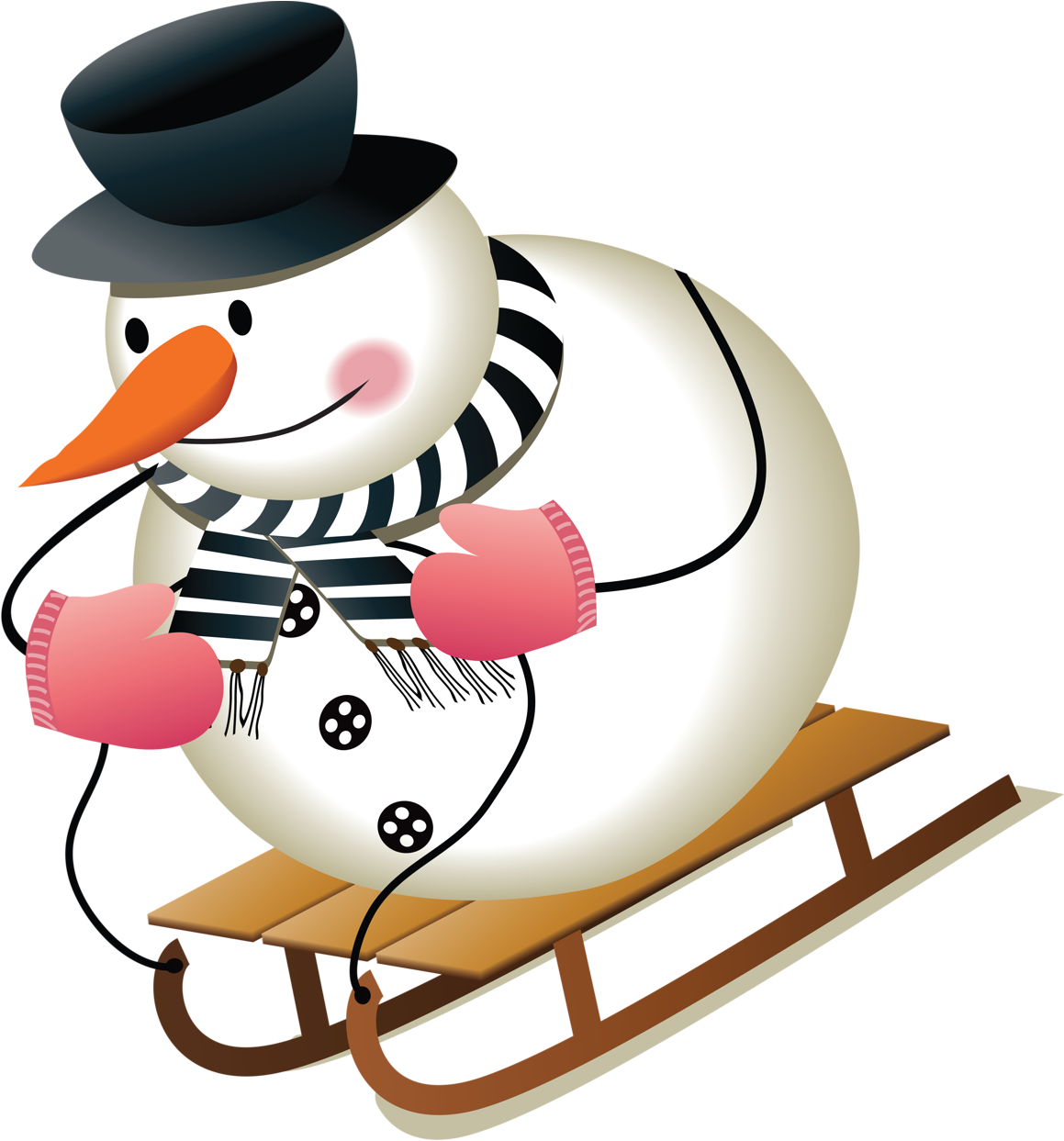 Album - Bonhomme De Neigeclipart (1280x1243)