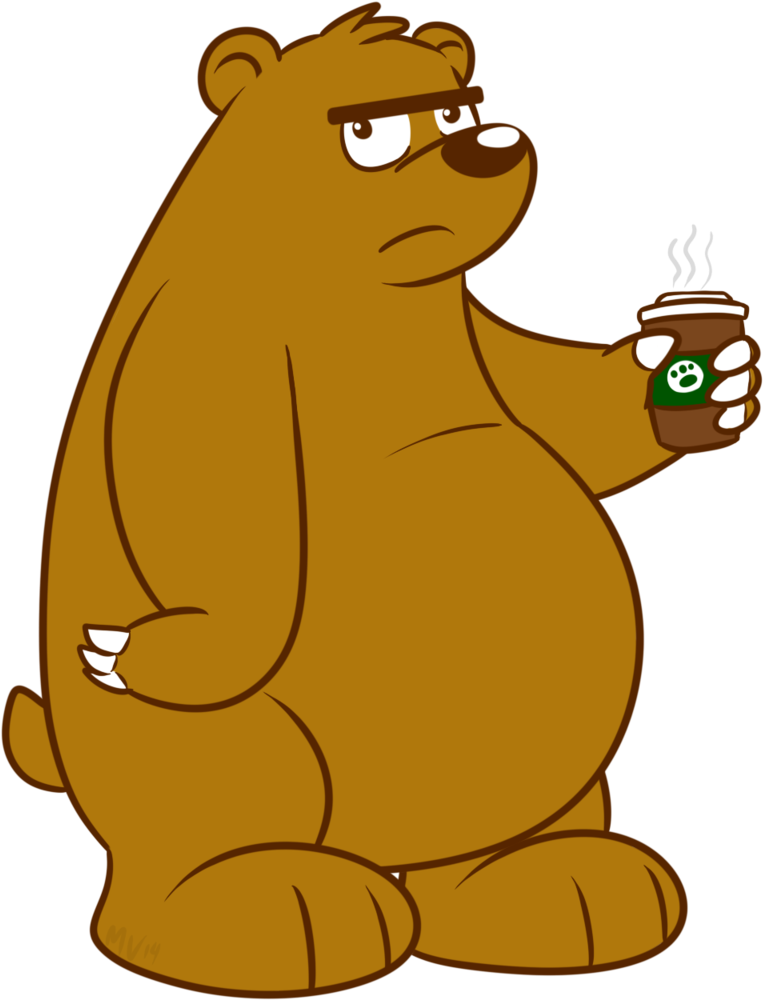 Http - //cartcoon - Deviantart - Com/art/coffee Bear - Comics (1024x1024)