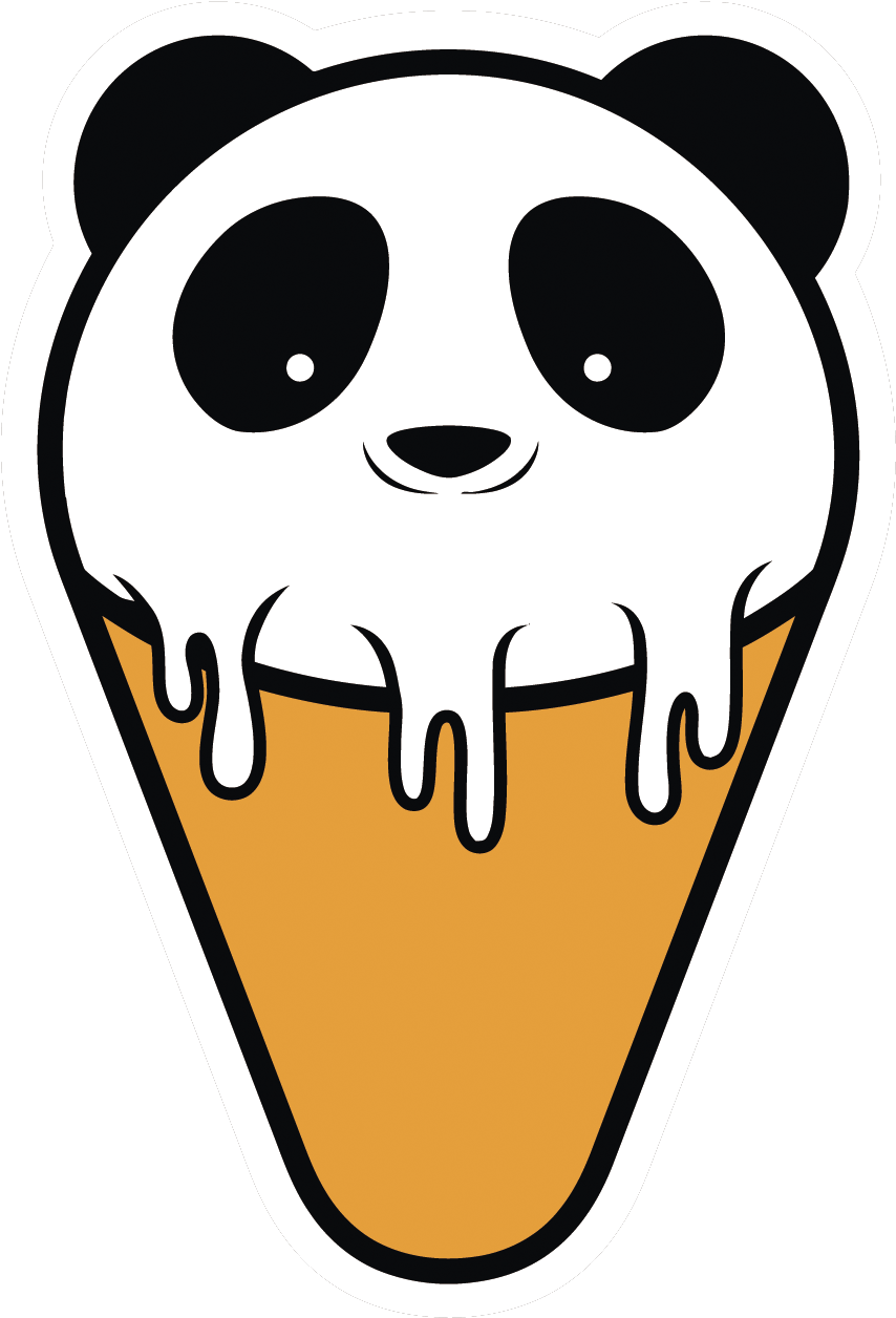 Ice Cream Cone Giant Panda Custard - Giant Panda (1500x1500)