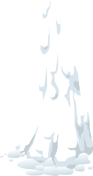 Alpine Landscape Snow Skirt Clip Art At Clker - Nevada (312x592)