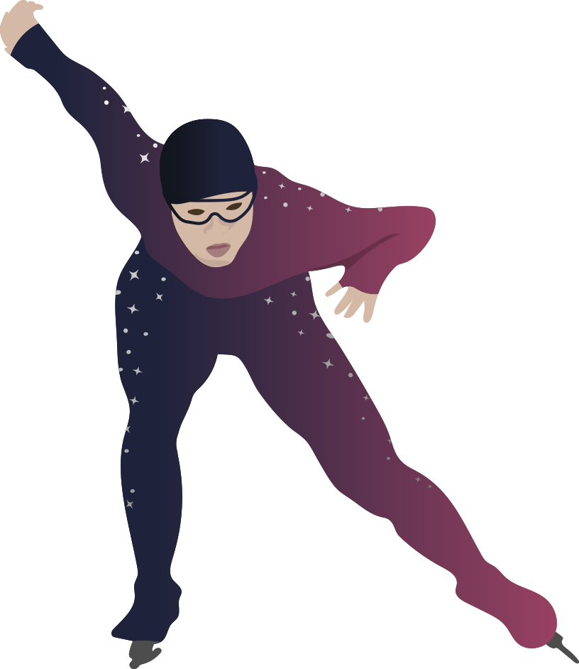 This Is A Sticker Of A Person Skating - Sticker (816x942)