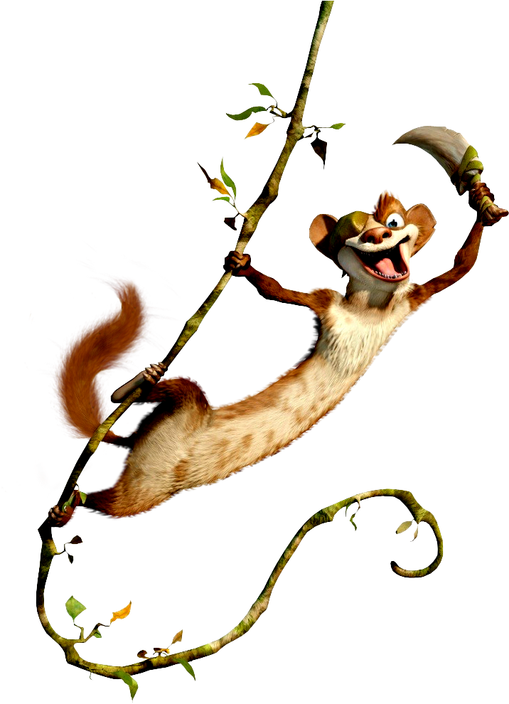 A Era Do Gelo Em Png - Ice Age: Dawn Of The Dinosaurs (2009) (1000x1000)
