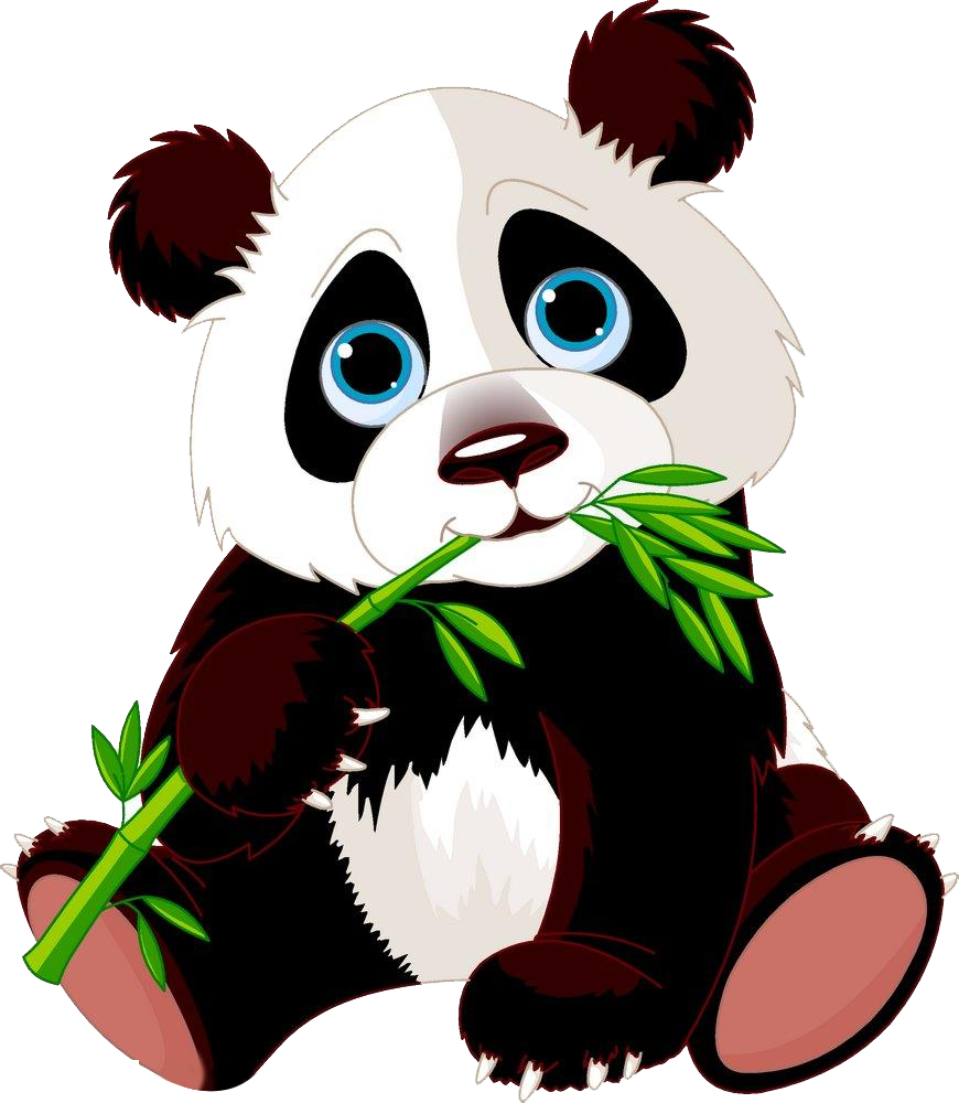 Giant Panda Bear Red Panda Cartoon - Giant Panda Bear Red Panda Cartoon (870x1000)