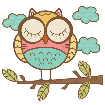 Doodle Owl Svg Cutting File Cute Owl Clipart Free Svg - Owl Pendant Owl Necklace Colourful Owl Jewellery (432x432)