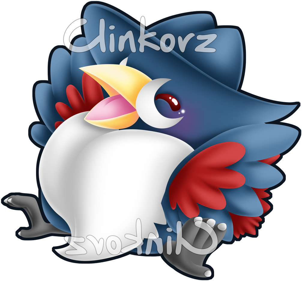 Clinkorz On Twitter - Honchkrow (1200x1200)