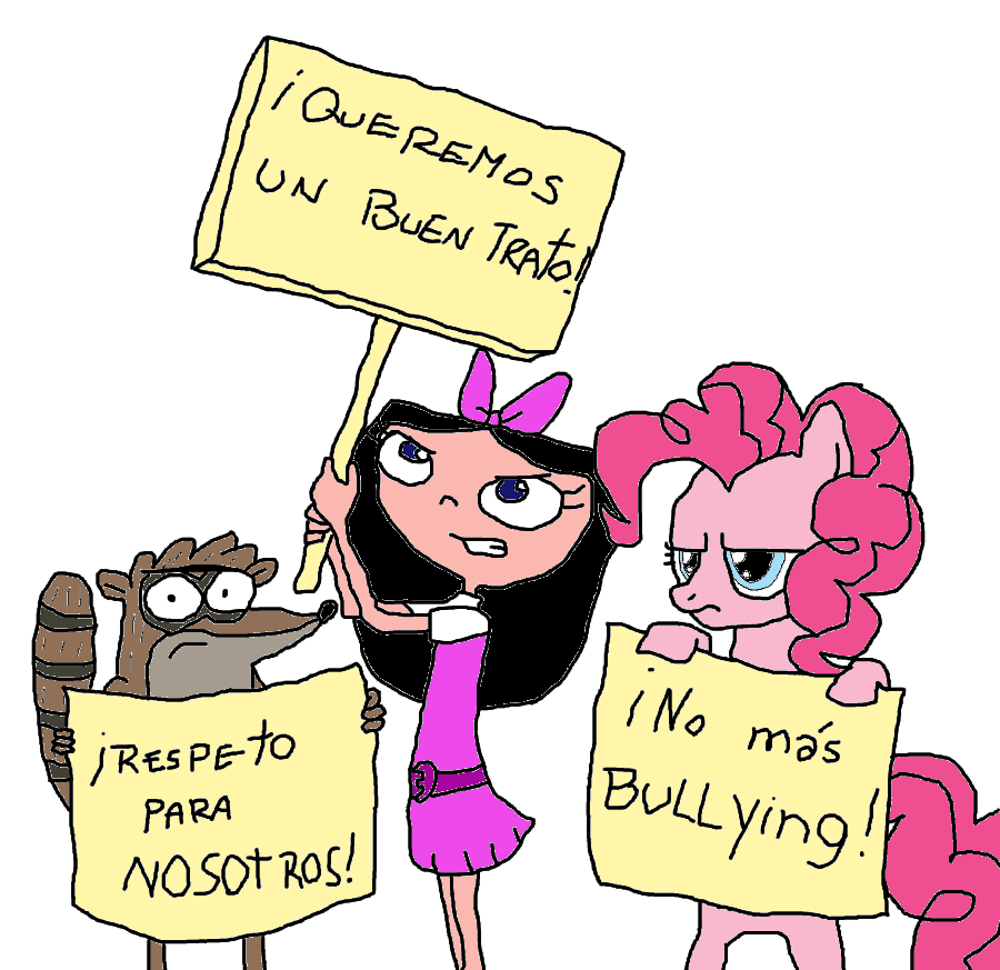 More Like Basta De Bullying By Andrestoons - Qué Es El Bullying (900x873)