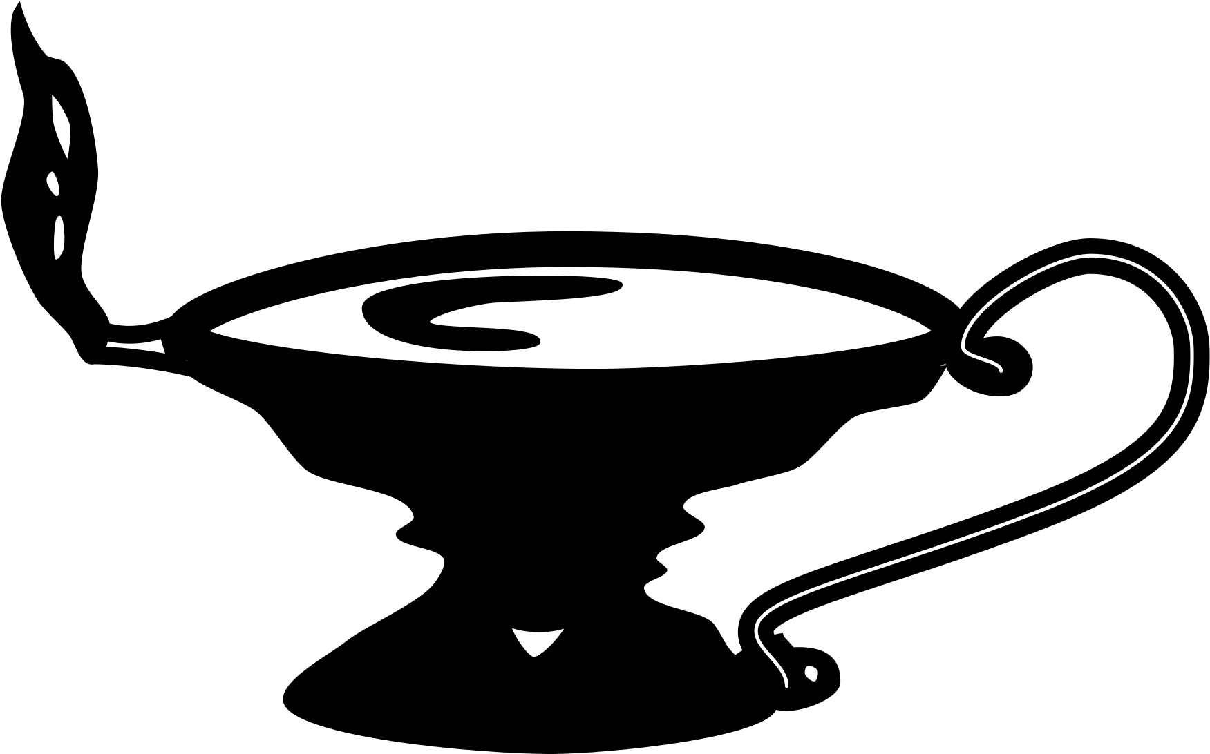 Lamp Outline - Lamp Outline (2000x1354)