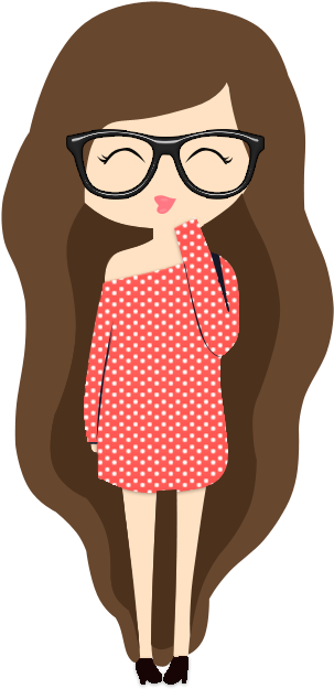 Imagenes Png Tumblr Hipster Cute Cartoon Girl Png 418x750 Png Clipart Download