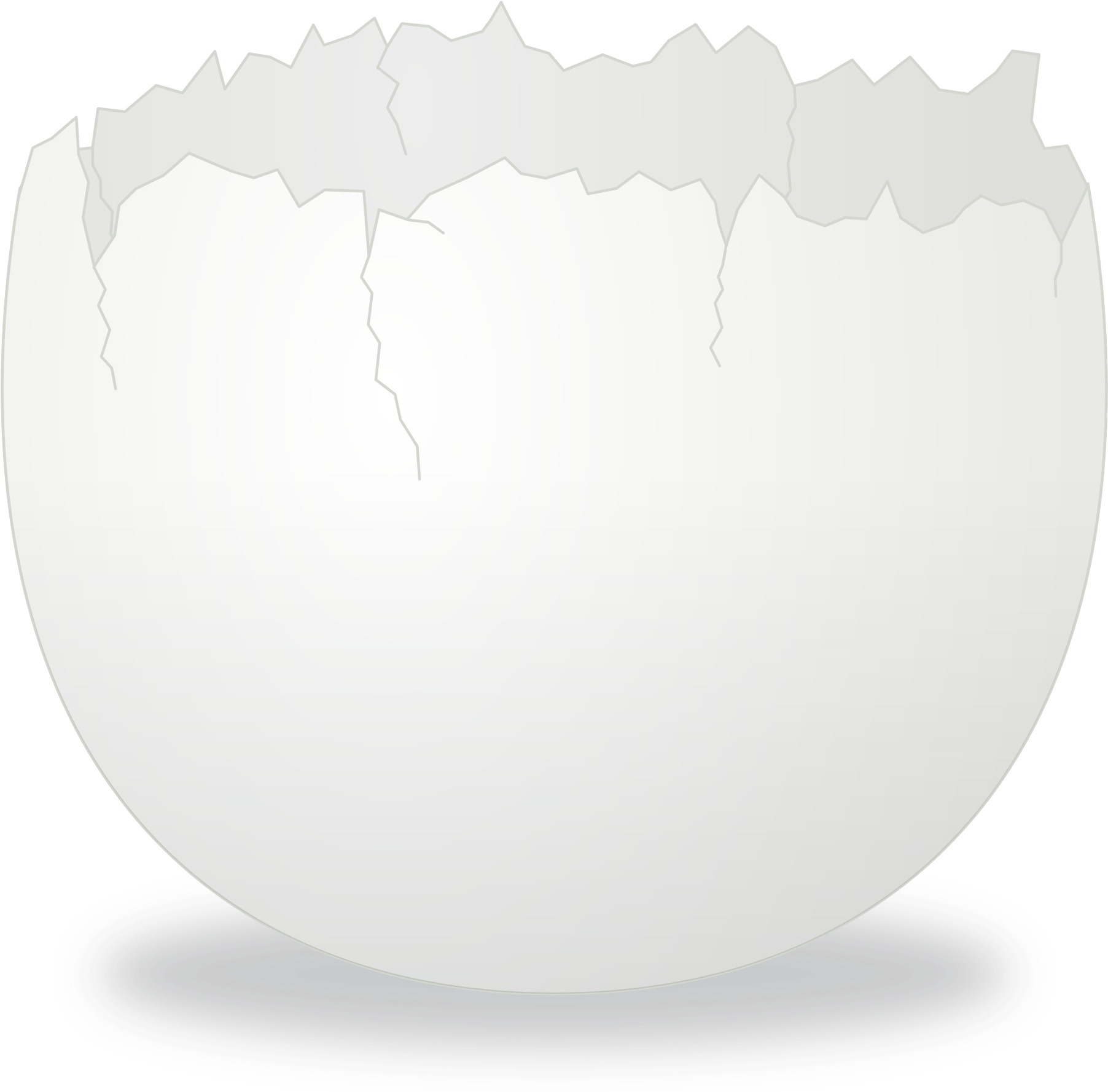 Cracked Egg Easter 1979px 256 - Cracked Egg Vector Png (1979x2721)