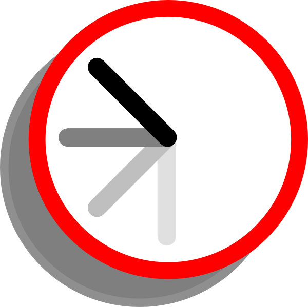 Ticking Clock Frame 6 Clip Art At Clker Com Vector - Say No To Drugs (600x599)
