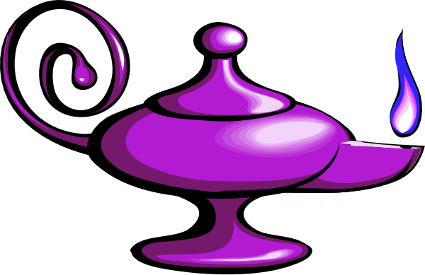 Lamps Clipart Aladdin's - Free Clip Art Alladdin (600x389)