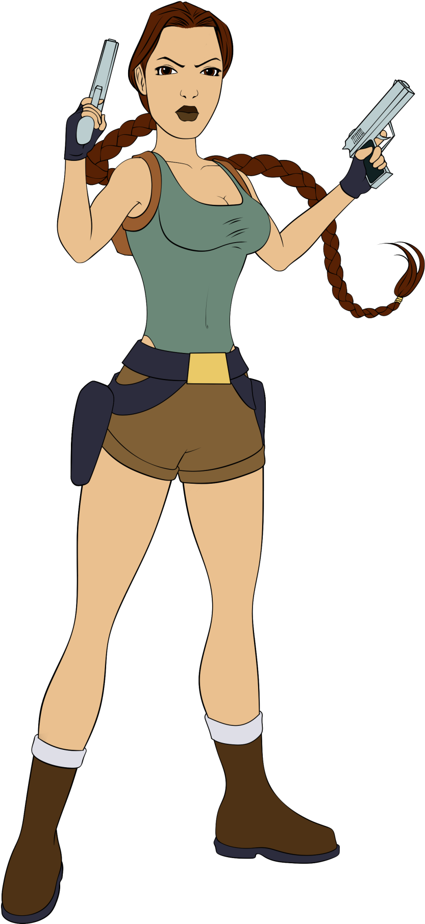 “ If Tomb Raider Ever Decided To Do Another Animated - Cartoon (1085x1920)