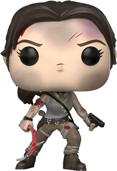 Lara Croft Pop Vinyl Figure - Lara Croft Tomb Raider Pop (600x600)