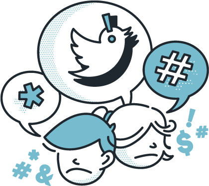 Computer Clipart Cyber Bullying - Social Media Bullying Png (419x386)