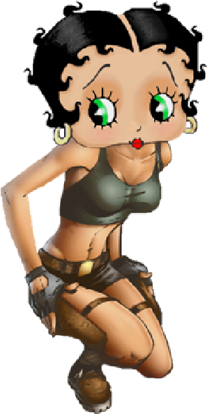 Betty Boop Wearing Garter Clip Art Images Are On A - Betty Boop Thank You Gif (600x600)