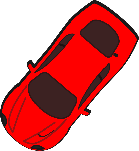 Car Icon Vector Top View (552x597)
