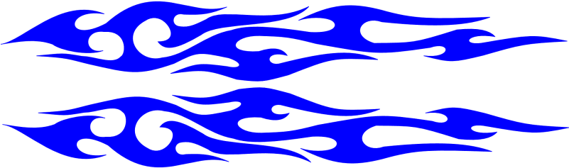 Pin Tribal Flames Clipart - Tribal Flames Clipart (800x298)