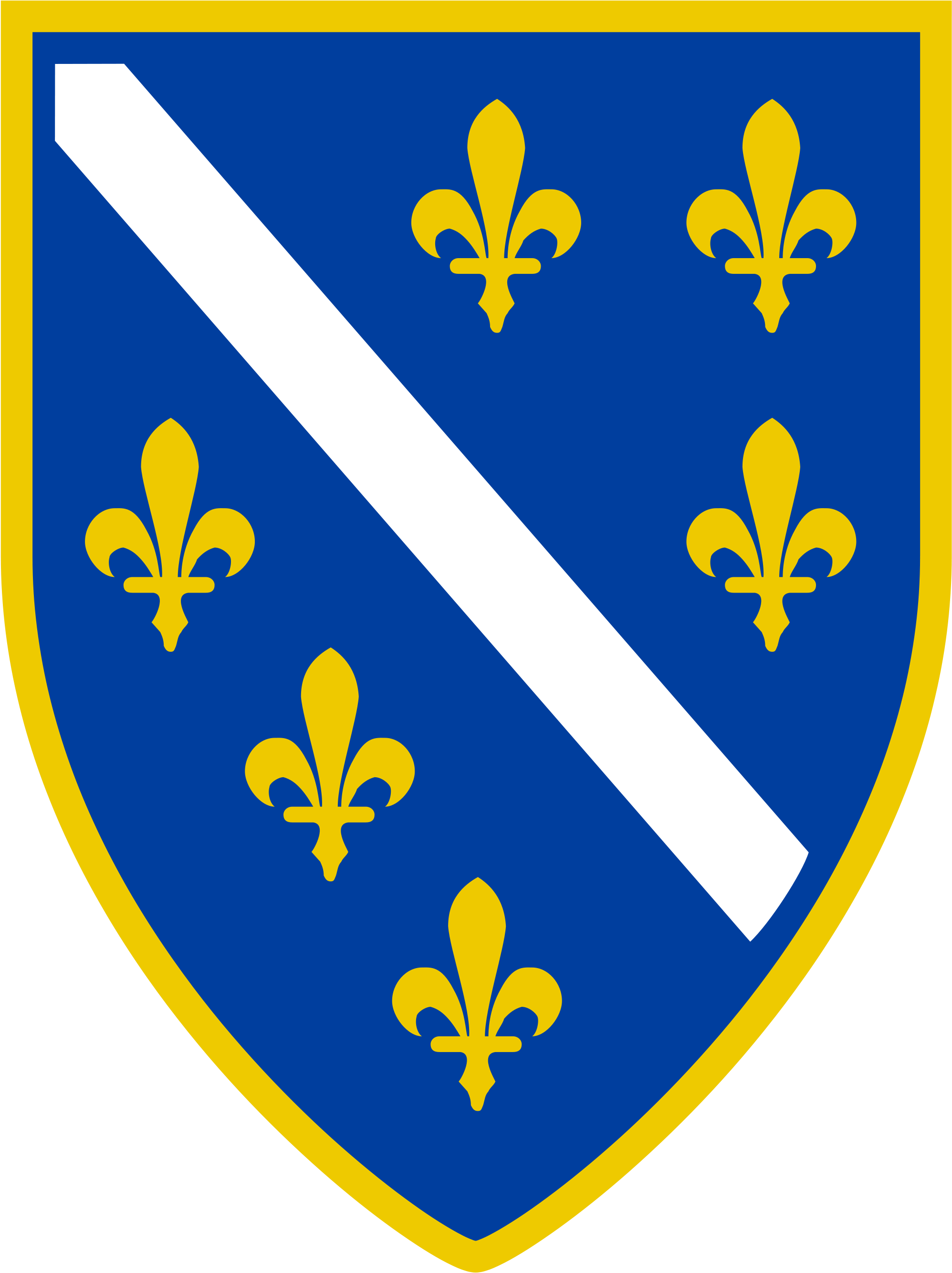 Baseball With Flames Clipart 23, - Bosnia Coat Of Arms (2000x2676)