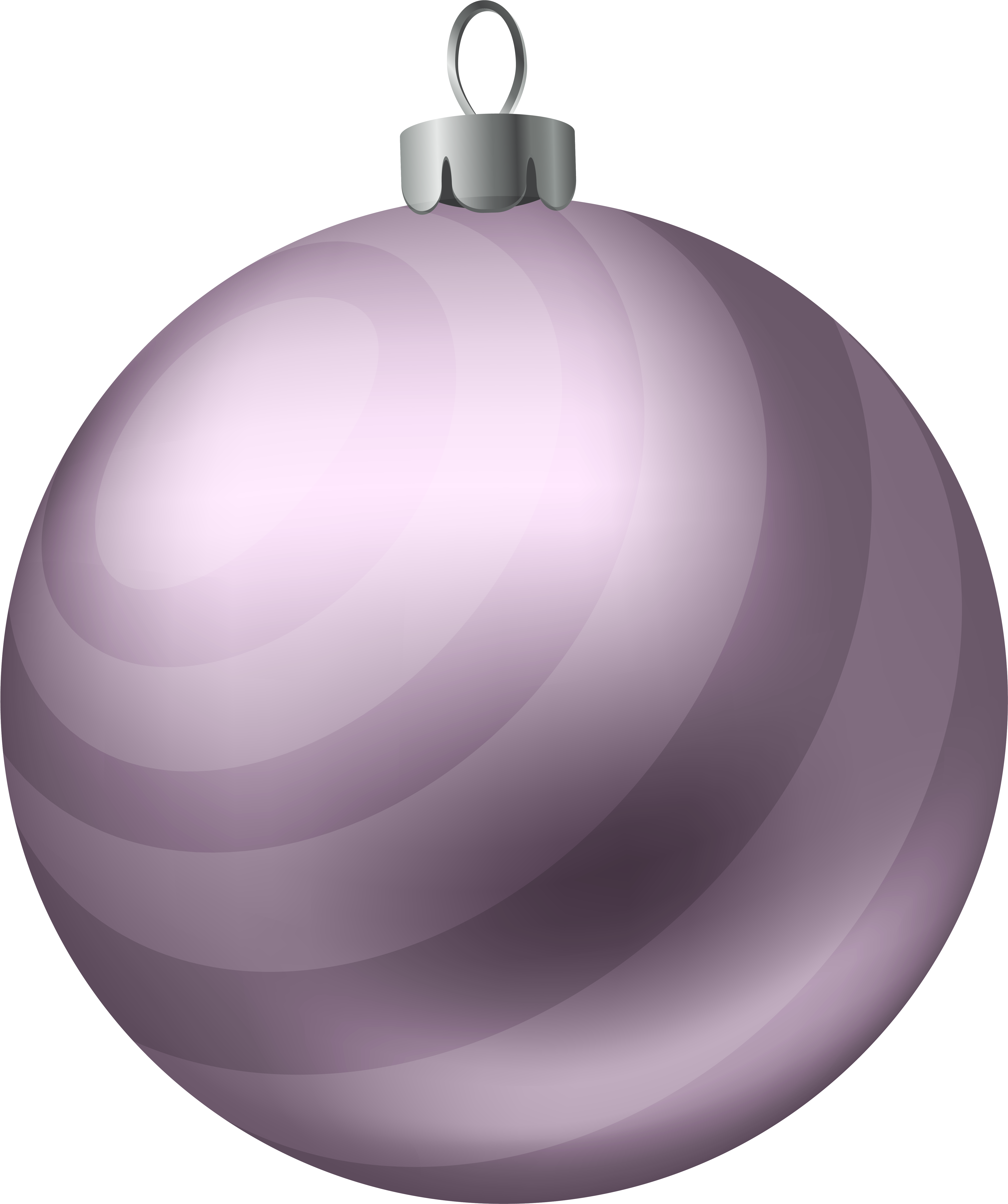 Christmas Ball Soft Purple Png Clipart Image - Clip Art (5248x6190)