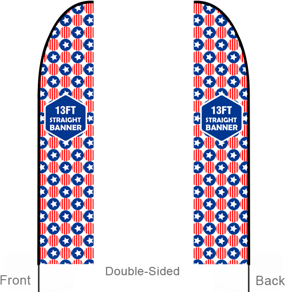 13ft Straight Feather Flag With Cross Base & Water - Skateboard Deck (800x600)