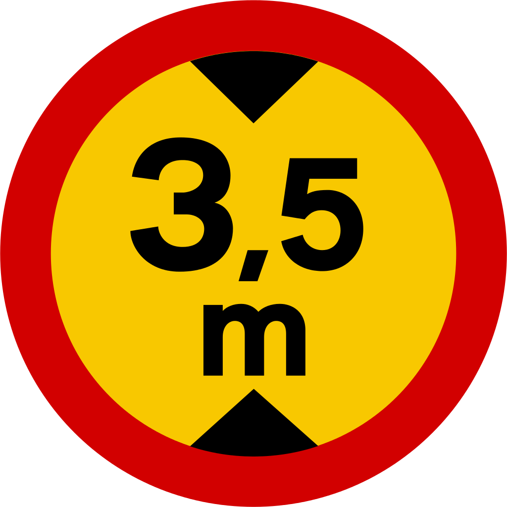 Prohibitory Traffic Sign Road Vehicle Axle Load - 5 Mph Sign (1024x1024)