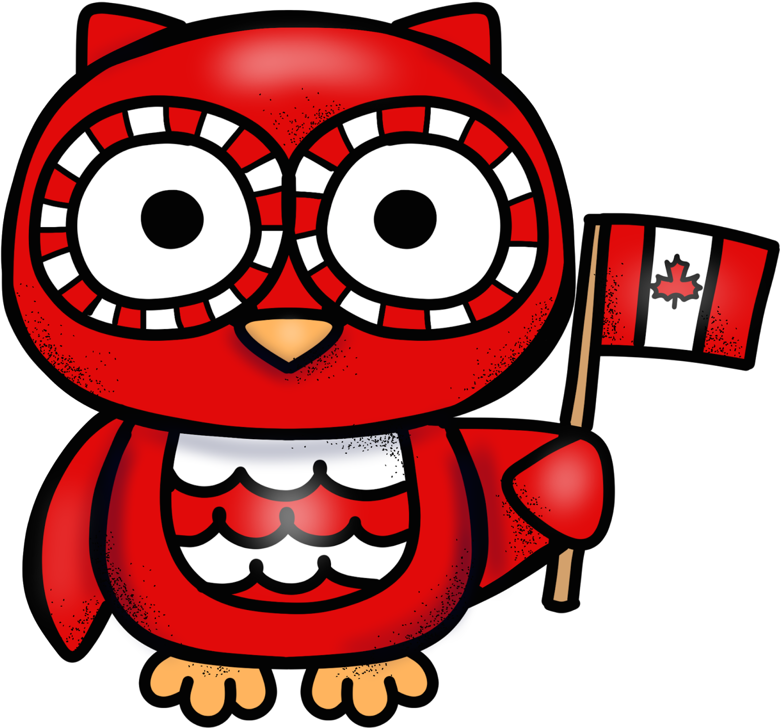 Canada Gradually Gained Increasing Independence Over - Canadian Owl Clipart (1600x1498)