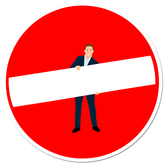 Man, Silhouette, Board, One Way Street, Traffic Sign - Road (640x426)