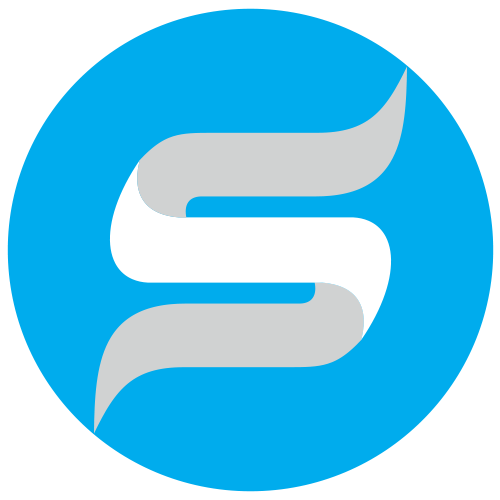Spotify Icon Blue Png (500x500)
