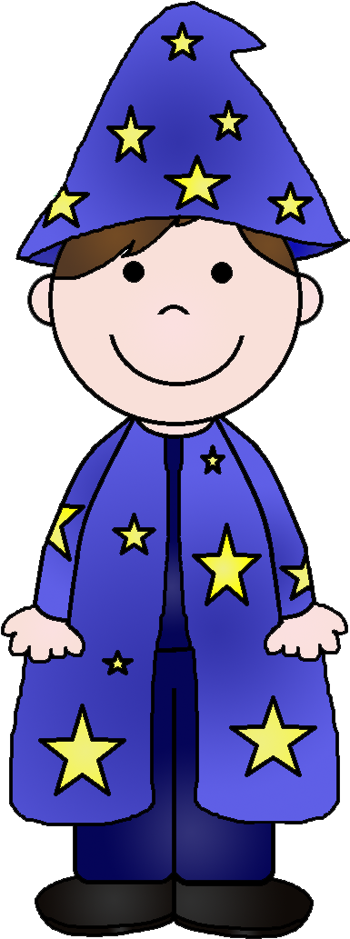 Young Wizard Clipart - Clip Art (713x1053)