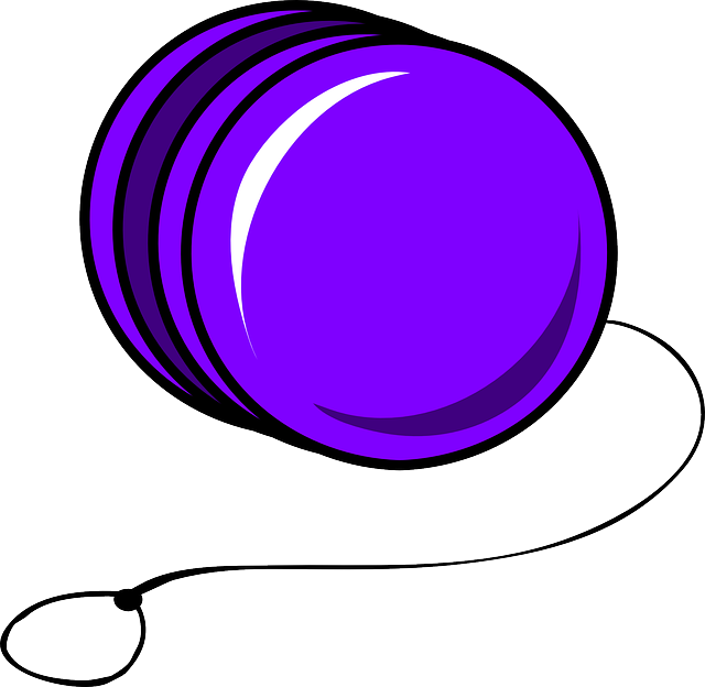 It Was Then That My Negative Thoughts Were Interrupted - Cartoon Picture Of A Yoyo (737x720)