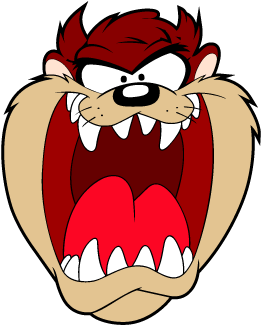 Hasil Gambar Untuk Tazmania Png - Tasmanian Devil Cartoon Head (400x400)