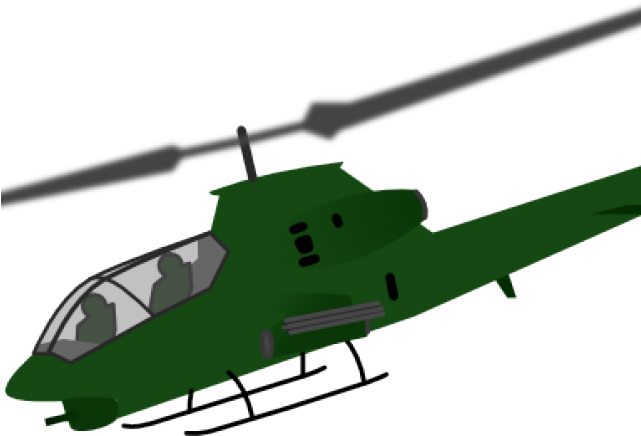 Army Helicopter Clipart Cartoon Attack - Helicopter Png (640x480)