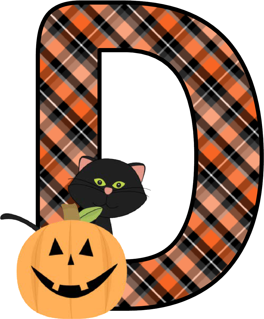 Ch B *✿* Alfabeto Calabaza De Kid Sparkz - Free Printable Halloween Alphabet Letters Cat Pumpkin (1113x1376)