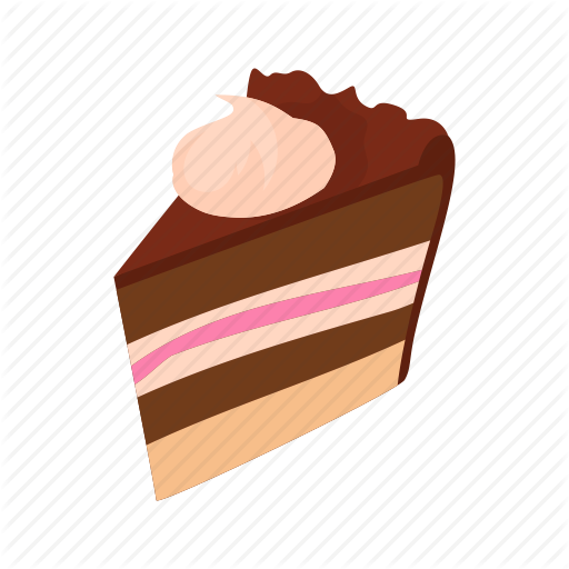 Background, Cake, Cartoon, Chocolate, Food, Slice, - Background, Cake, Cartoon, Chocolate, Food, Slice, (512x512)