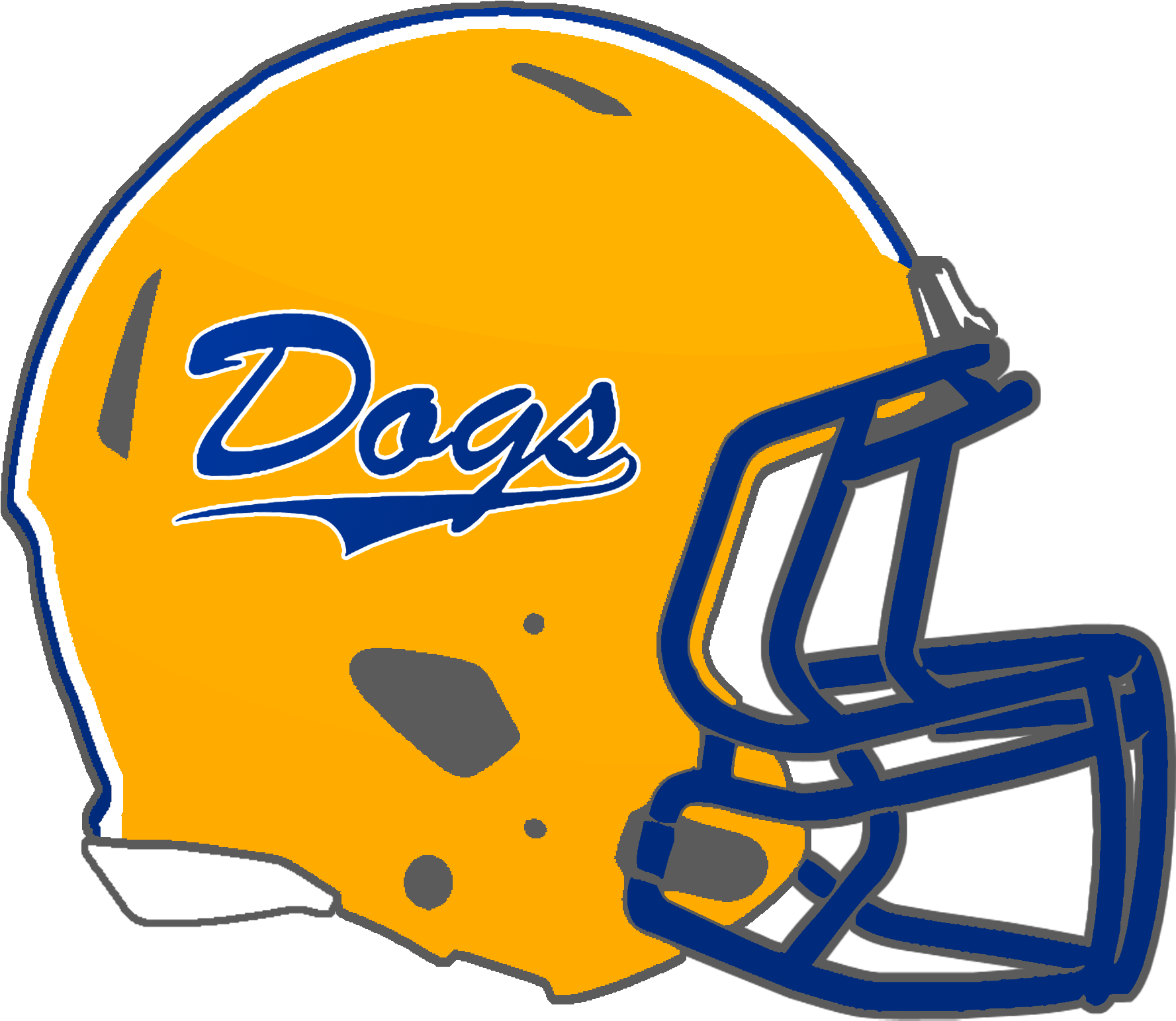 Mississippi High School Football Helmets 2a - Choctaw Central High School (1800x1565)