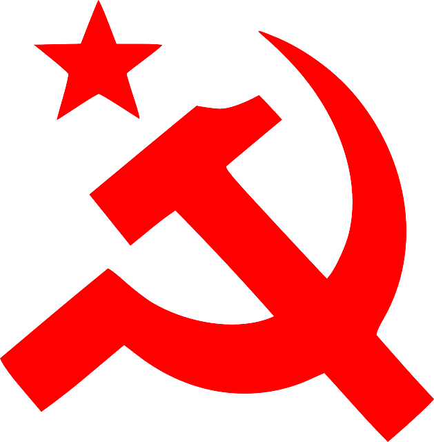 Socialism, Capitalism, Hammer, Revolution, Sickle, - Hammer And Sickle Transparent (629x640)