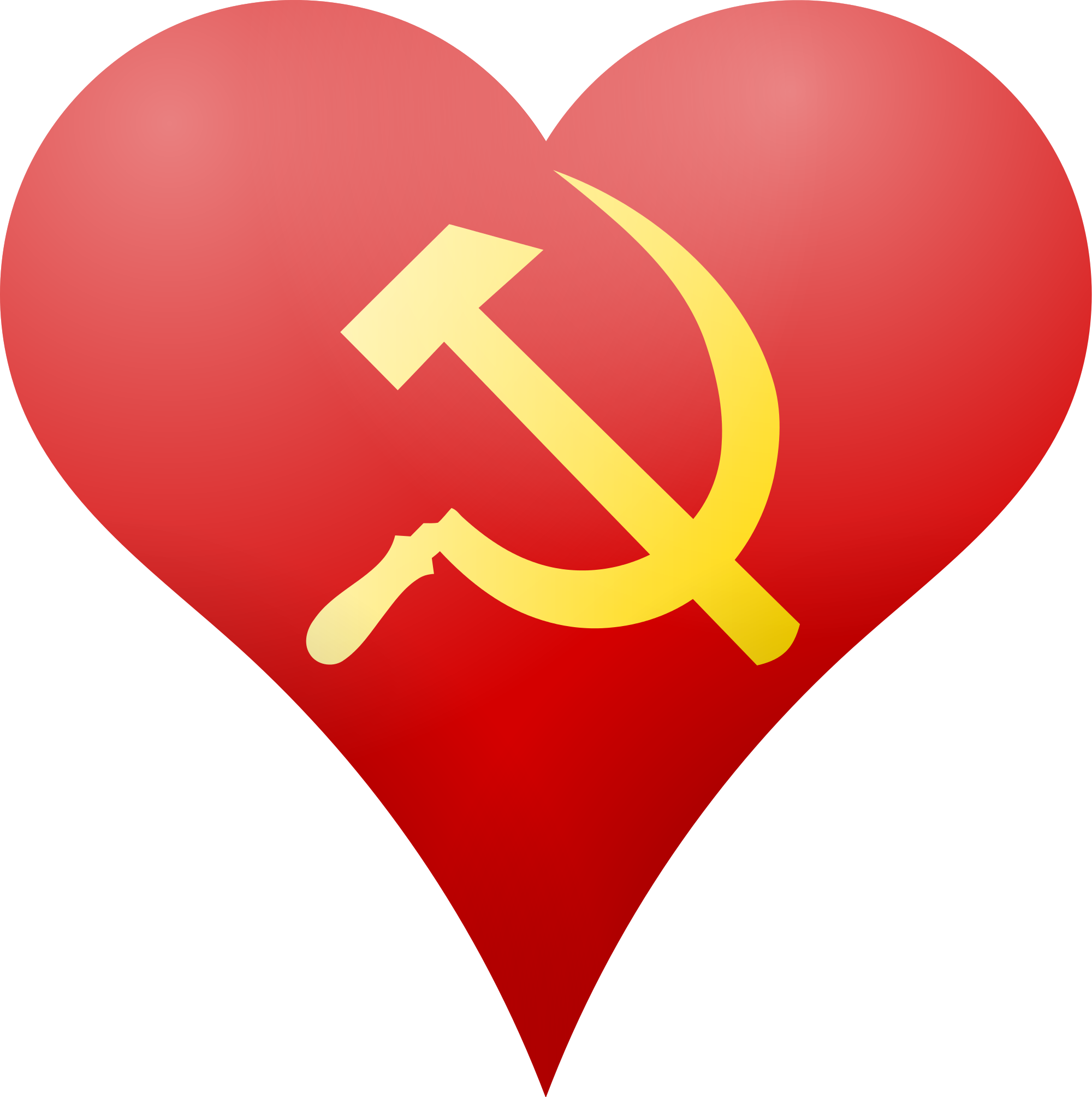 Open - Hammer And Sickle Heart (2000x2008)