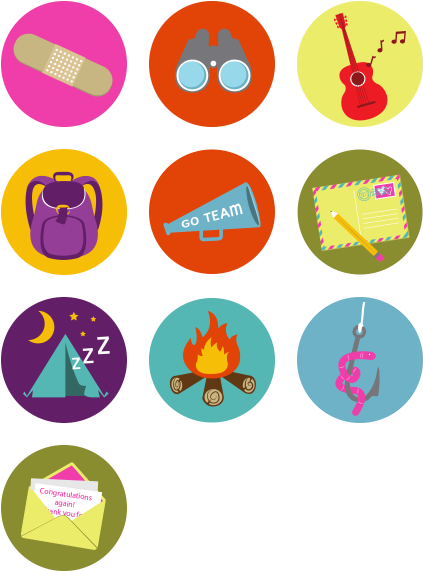 Search - Brand Camp Badges Icon Set (444x592)